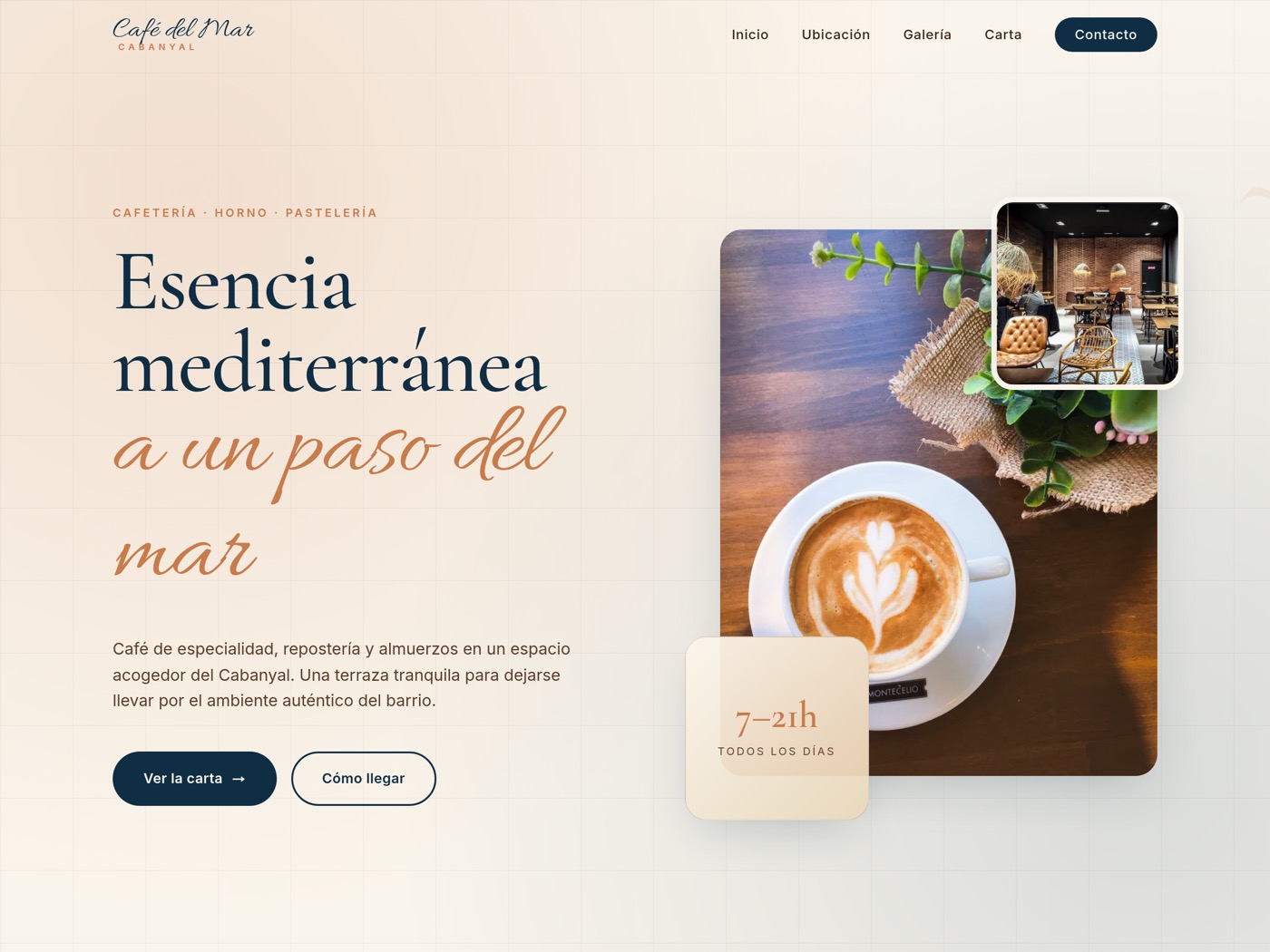 Vista previa de cafedelmarcabanyal.com
